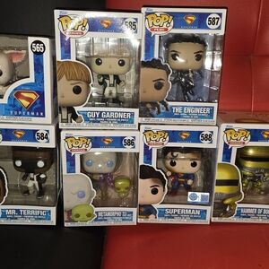 Funko Pop Superman Heroes Collection Bundle MINT